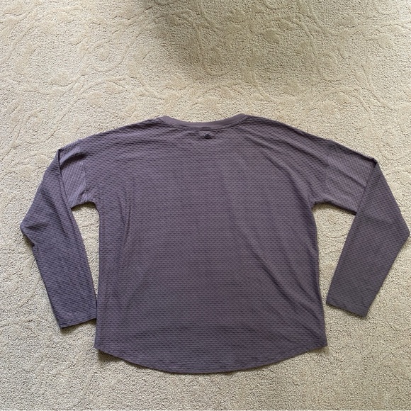 CALIA by Carrie Underwood Long Sleeve Mesh Top - Brown - Picture 4 of 9